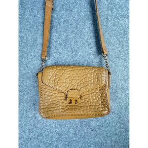 Tory Burch Parkan Crossbody‎ Tan Leather Shoulder Messenger Women's Bag